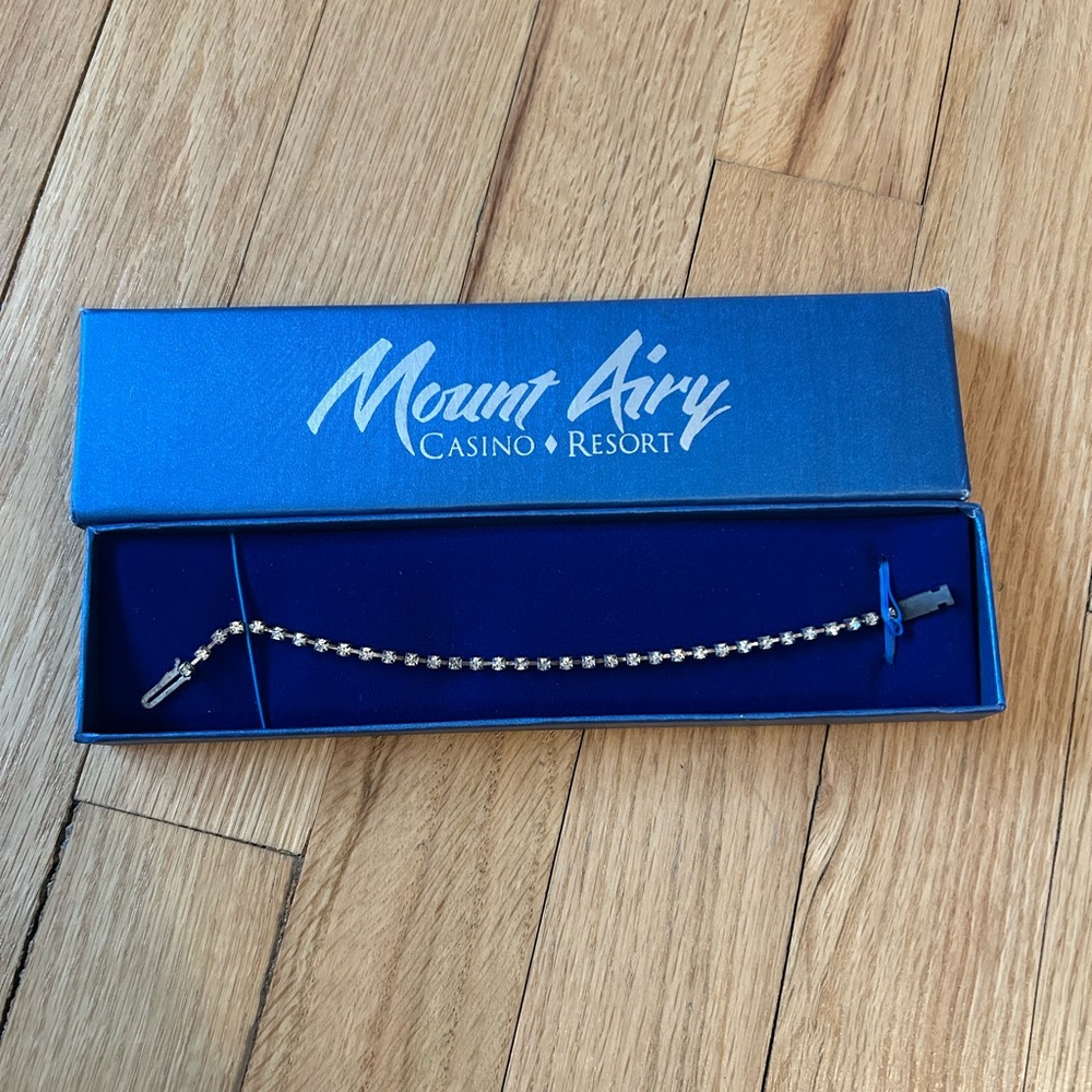 Elegant Silver Beaded Bracelet